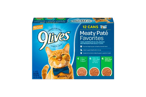 Lives Paté Favorites Variety Pack Wet Cat Food, 5.5-Ounce Cans, 12-Count