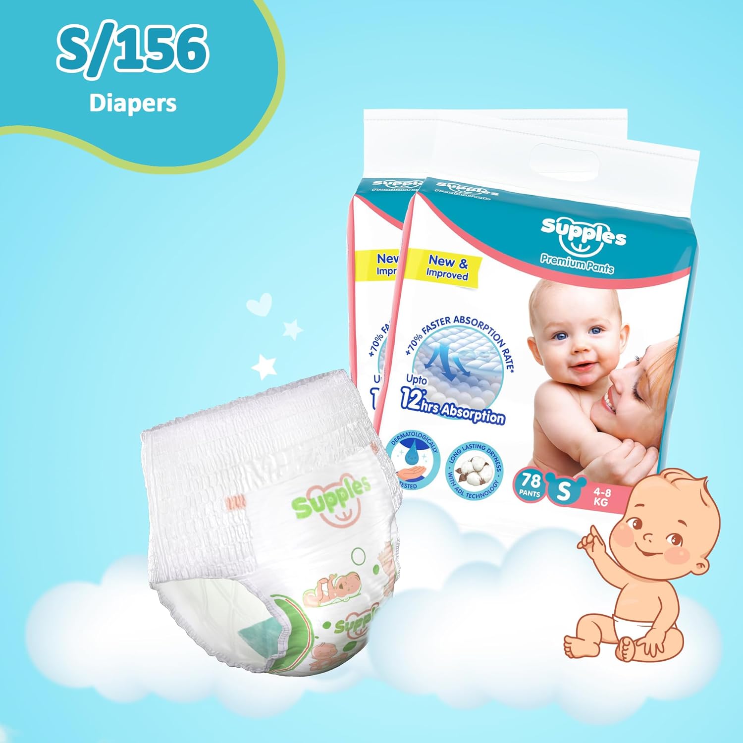 1754107330_Amazon-Brand-Supples-Premium-Baby-Diaper-Pants-156-Baby-Diapers-Small-4-8-Kg-78-x-2-Packs-12-Hrs-Absorption-Cushiony-Cotton-Soft-Fabric-Phthalates-Free-Triple-Leak-Guard.jpg