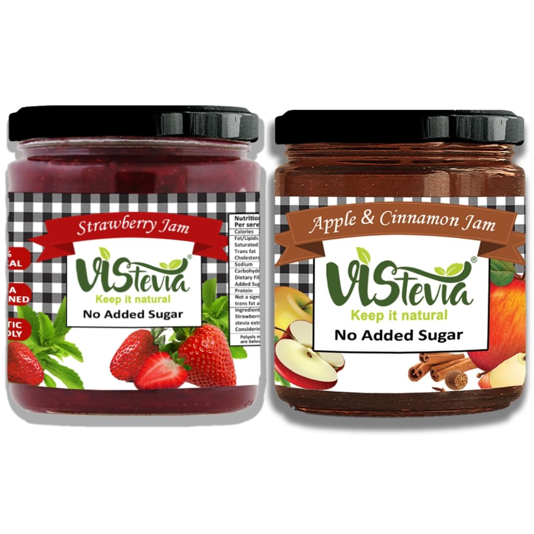 VIStevia-Sugar-Free-Apple-Cinnamon-JamStrawberry-Jam-Pack-of-2-220g-X-2-Diabetic-Keto-Friendly-Sweetened-with-Stevia-and-Erythritol-100-Natural-Contains-More-Than-60-Whole-Fruit-Tastes-Delicious.jpg
